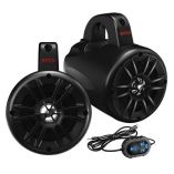 Boss Audio Bm40ampbt 4 2Way Amplified Roll CageWaketower Speaker Pods WBluetooth Controller-small image