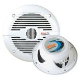 Boss Audio Mr60 65 Round Speakers White Pair-small image