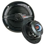 Boss Audio MR60B Black 6.5" Speakers (Pair) - Boat Audio Entertainment-small image