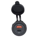 Bluewater Round Dual UsbUsbC Charger-small image