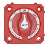 Bluewater OnOff 4 Post Dual Circuit Battery Switch WO Base Panel Mount Red-small image