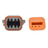 Bluewater 8 Position Female Deutsch Connector WWedge Lock-small image