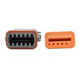 Bluewater 12 Position Female Deutsch Connector WWedge Lock-small image