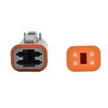 Bluewater 4 Position Female Deutsch Connector WWedge Lock-small image