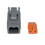 Bluewater 2 Position Dtm Female Connector-small image