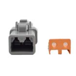 Bluewater 2 Position Dtp Female Connector WWedge Lock-small image