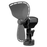 Caframo Ultimate 757 12v 2Speed 7 Fan Direct Wire Black-small image