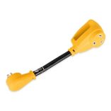 Camco Power Grip Dogbone 15 Amp Male 30 Amp Female Adapter 12-small image