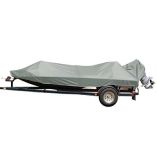 Carver PolyFlex Ii StyledToFit Boat Cover F185 Jon Style Bass Boats Grey-small image