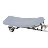 Carver PolyFlex Ii StyledToFit Boat Cover F105 Blunt Nose Inflatable Boats Grey-small image