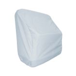 Carver PolyFlex Ii Universal Reversible Seat Cover 40H X 35W X 19D Grey-small image