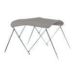 Carver 3 Bow 4681u Bimini Top With Boot Cadet Grey Acrylic-small image
