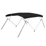 Carver 4 Bow 5481u Bimini Top With Boot Black Acrylic-small image