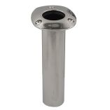 CE Smith 70 Series Standard Flush Mount Rod Holder 0 Degree Stainless Steel Gimbal Bar Bottom Black Liner-small image