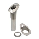 CE Smith Screwless Flush Mount Rod Holder 30 Degree Black Liner No Logo-small image