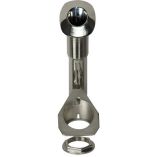 CE Smith 80 Series Screwless Flush Mount Rod Holder 30 Degree Stainless Steel Cast Bottom Black Liner-small image