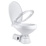 Commodore Electric Marine Toilet Rear Macerator Regular Size-small image