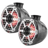 Ds18 Hydro 8 Compact Wakeboard Pod Tower WRgb Light 375w Black Carbon Fiber-small image