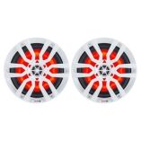 Ds18 Hydro 8 2Way Marine Speakers WRgb Led Lights 375w White-small image