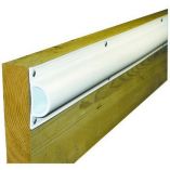 Dock Edge Standard D Pvc Profile 16ft Roll White-small image