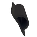 Dock Edge Standard D Pvc Profile 16 Roll Black-small image