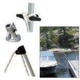 Dock Edge Premium Mooring Whips 2pc 8ft 2,500 Lbs Up To 18ft-small image