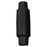 Dock Edge Torpedo Bumper - 18" - Black - Docking & Anchoring Cleat-small image