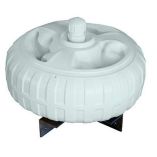 Dock Edge Inflatable Dock Wheel 18 White-small image