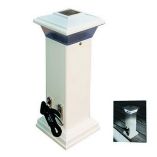 Dock Edge Cleatlite Solar Dock Light WSs Mooring Cleat 12-small image