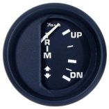 Faria Euro Black 2 Trim Gauge JESuzuki Outboard-small image