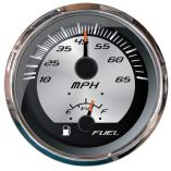 Faria Platinum 4 MultiFunction Speedometer 65mph PitotFuel Lever-small image
