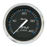 Faria Chesapeake Black Ss 4 Tachometer 4,000 Rpm Diesel Mechanical Takeoff Var Ratio Alt-small image