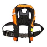 First Watch Fw40pro Ergo Auto Inflatable Pfd WHarness HiVis Orange Black-small image