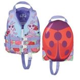Full Throttle Water Buddies Life Vest Child 3050lbs Ladybug-small image
