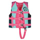 Full Throttle Nylon Life Jacket Child Pink-small image