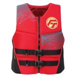 Full Throttle MenS RapidDry FlexBack Life Jacket Xl RedBlack-small image