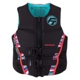 Full Throttle WomenS RapidDry FlexBack Life Jacket WomenS L PinkBlack-small image
