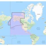 Furuno Us Canada Pacific Coast, Hawaii, Alaska, Mexico To Panama CMap Mega Wide Chart-small image