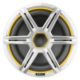 Fusion Apollo 12 Led Marine Subwoofer WSports White Grille-small image