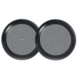 Fusion ElX651b 65 Classic Grill Covers Black F El Series Speakers-small image
