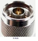 Generic N Style Male Connector - Marine Antenna Mounting-small image