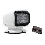 Golight Gt Series Led Hybrid Light Permanent Mount WHardwired Dash Mount Remote 12v White-small image