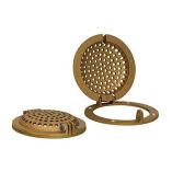Groco Bronze Round Hull Strainer WAccess Door FUp To 4 ThruHull-small image