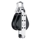 Harken 38mm Double Big Bullet Block WBecket-small image