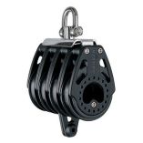Harken 57mm Quad Block Swivel, Center Becket-small image