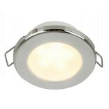 Hella Marine Euroled 75 3 Round Spring Mount Down Light Warm White Led Stainless Steel Rim 24v-small image