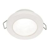 Hella Marine Euroled 75 3 Round Spring Mount Down Light White Led White Plastic Rim 12v-small image