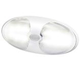 Hella Marine Duraled 12 InteriorExterior Lamp White Led White Housing-small image