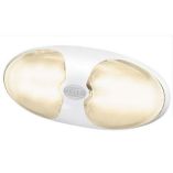 Hella Marine Duraled 12 InteriorExterior Lamp Warm White Led White Housing-small image
