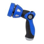 Hosecoil Thumb Lever Nozzle WMetal Body Nine Pattern Adjustable Spray Head-small image